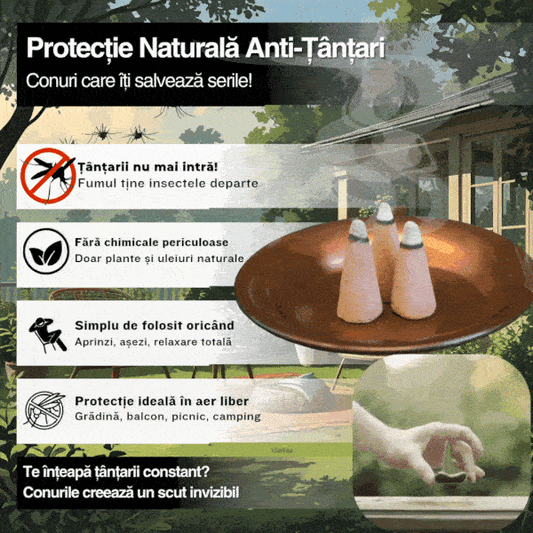Set Conuri Anti-Tantari